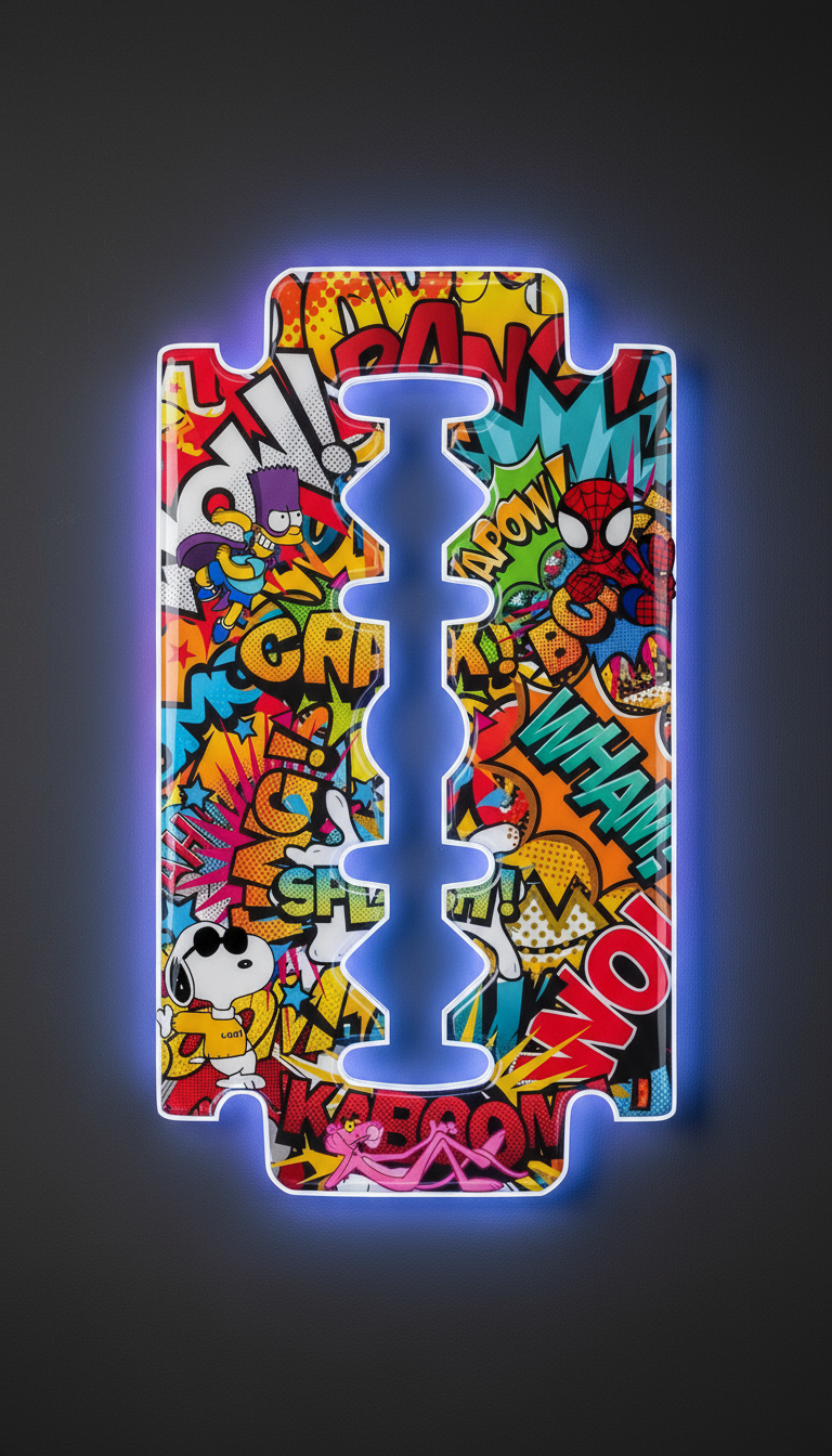 Logotipos/Quadros - Personalizados em PVC, Resina e LED Neon Flex